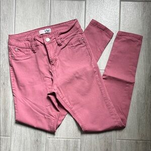 YMI Women's Dusty Pink Skinny Jeans